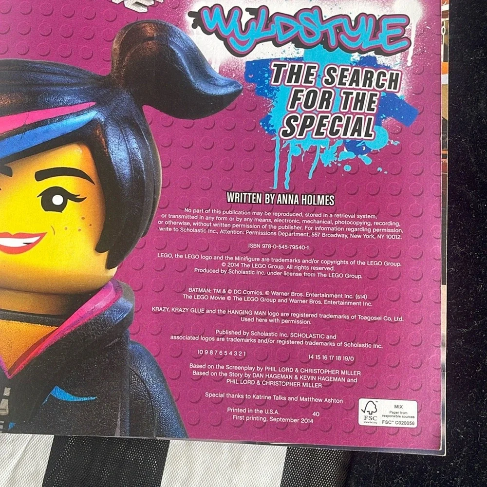 Wyldstyle: The Search for the Special (LEGO: The LEGO Movie) by Holmes, Anna,